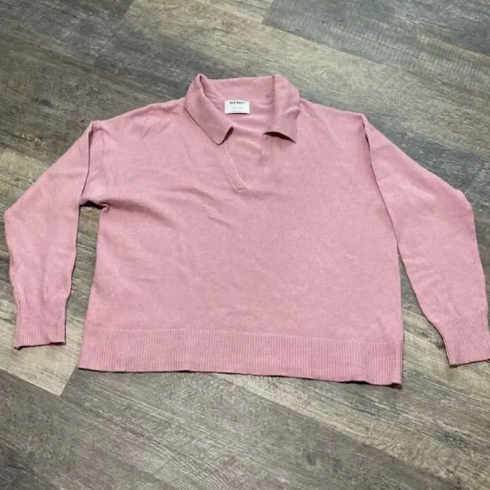 SoSoft Collared Sweater Anise Pink - Picture 3 of 9